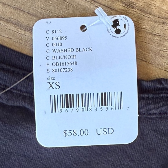 NWT - Free People We the Free Naomi Tee XS - Picture 8 of 12